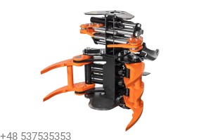 KX-C210 Głowica biomasowa z kolektorem dobierającym 